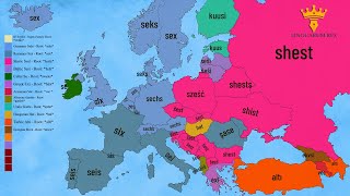Numbers Across 42 Languages European Languages Comparison