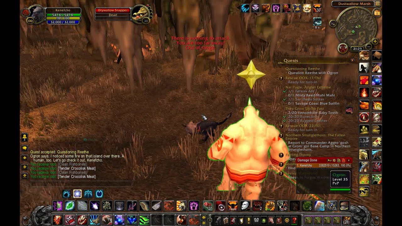 Quest Questioning Reethe WoW Kenefcho