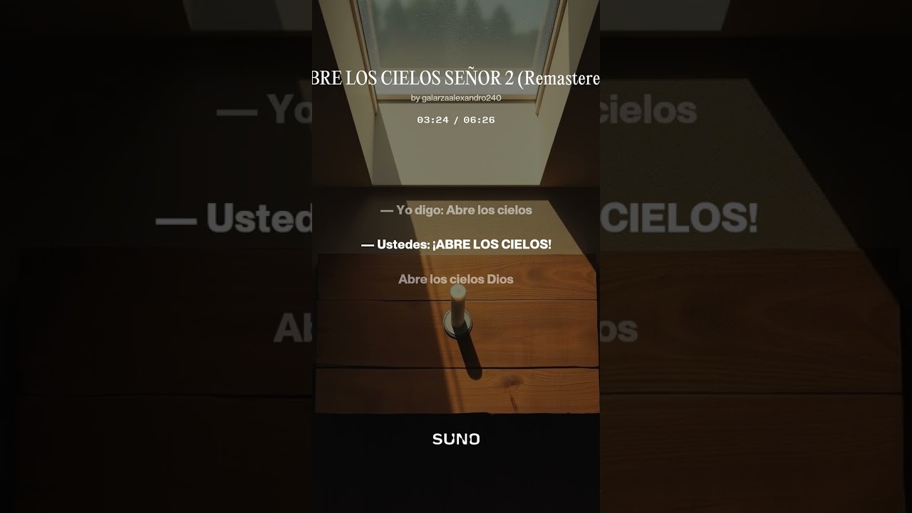 ABRE LOS CIELOS SEÑOR Trap Music