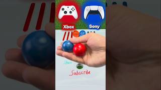 Xbox VS Sony. Which Gamepad do you like better❓️#challenge #xboxseriesx #sonyplaystation #shorts#usa