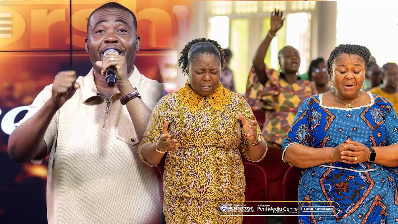 Elder Patrick Amoako’s Anointed Worship Experience | True worship flows from a grateful heart 💖🙏🔥