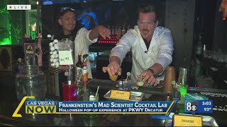 Frankenstein’s Mad Scientist Cocktail Lab Halloween pop-up experience