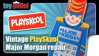 Vintage Playskool Major Morgan repairs - Toy Polloi