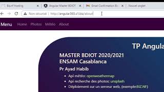 Déploiement d'une application Angular