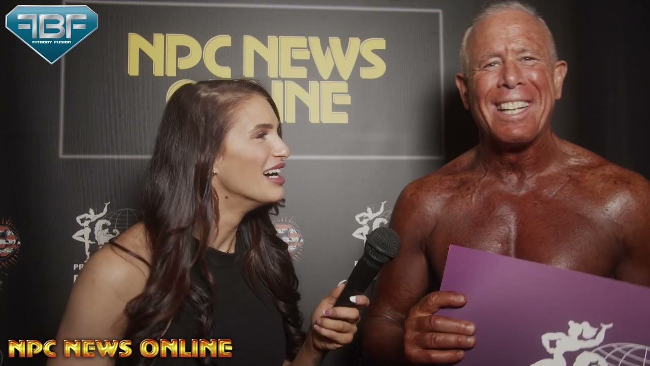 2022 NPC North American Championships Men's Bodybuilding Masters Over 70 Winner Ken Davis