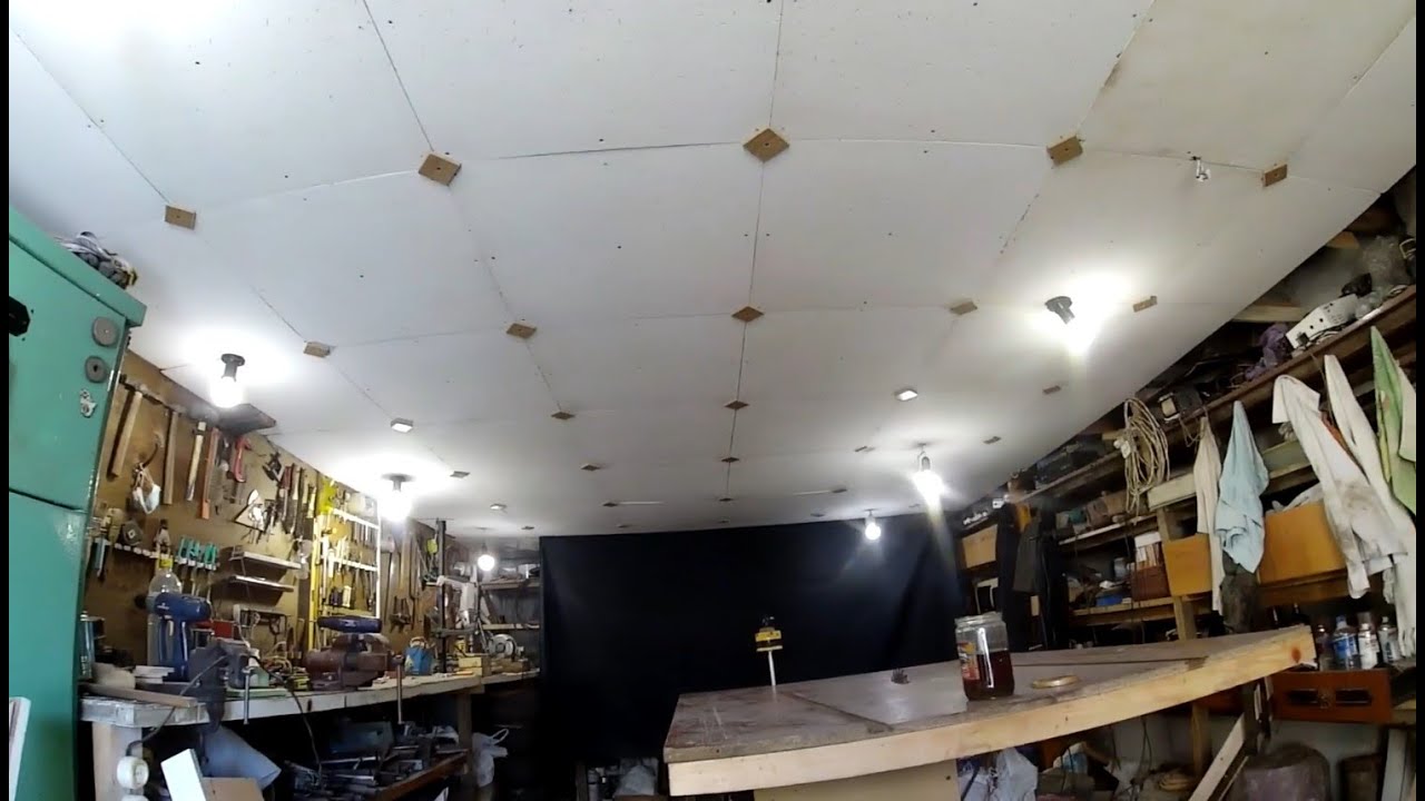 Можно покрасить потолок Армстронг ? Бюджетный потолок своими руками ...