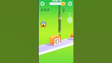 Perfect Cream 🌭 Lvl-33 | Super Satisfying Cream Game | Relaxing & Fun Gameplay #shorts