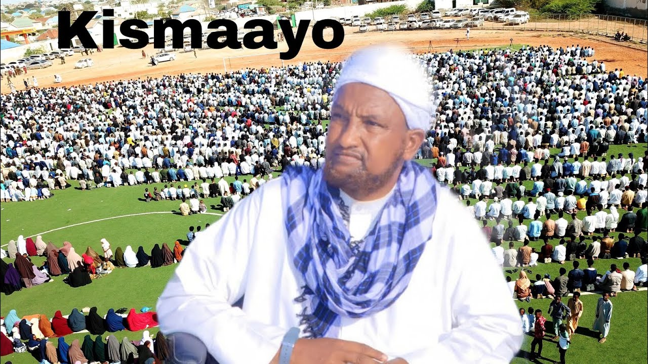 KISMAAYO| Dadkii ugu badnaa oo isugu soo baxay Muxaadarada Sh Xuseen Jabuuti