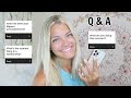 Life Update Q & A - summer plans, college life, my favorites