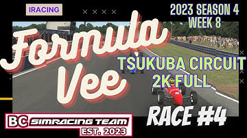 Formula Vee SIMAGIC Series - BC SimRacing Team gets another trophy - Tsukuba Circuit 2K Full
