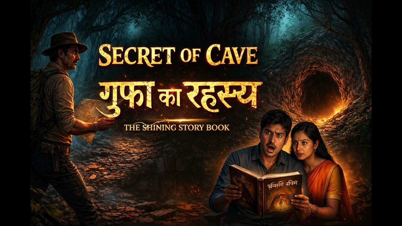 "Secret of Cave" ll Episode 2 ll @The shining storybook ll # newstory # Cave # trending 