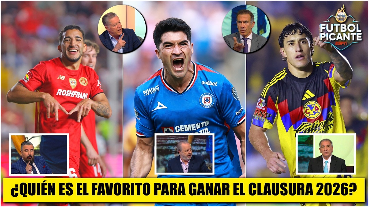 CRUZ AZUL, TOLUCA y AMÉRICA: Candidatos al TÍTULO sin seleccionados MEXICANOS | Futbol Picante