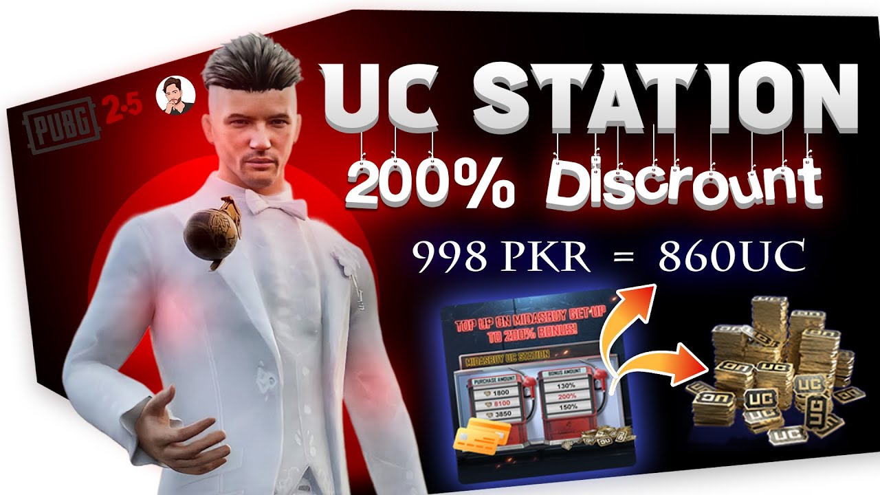 How To Purchase UC in PUBG MOBILE And Medasbuy | PUBG And Medasbuy UC Station Event 200% Discount