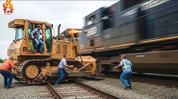 Biggest Train Collisions & Shocking Mistakes Caught on Camera #165