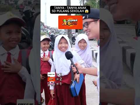 Tanya - Tanya anak SD pulang sekolah 😱