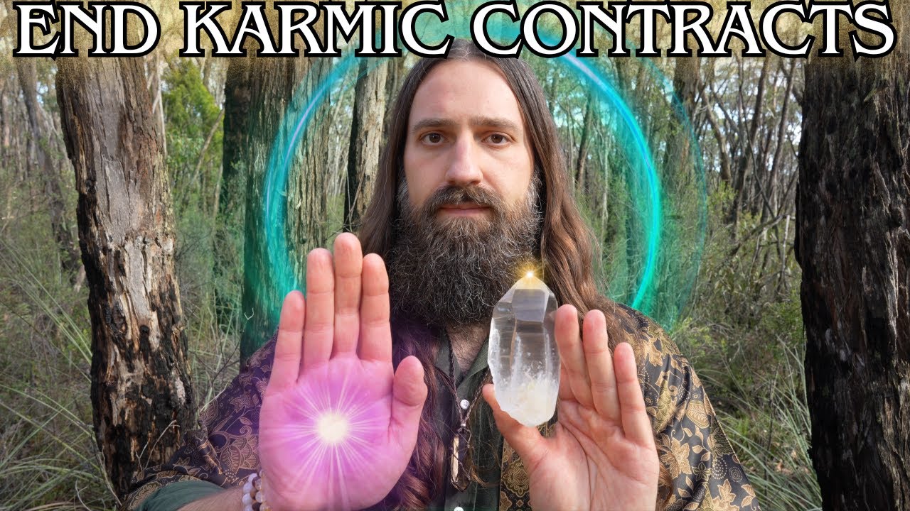 🌙Ending Karmic Soul Contracts & Debts | Deep Energy Cleanse | ASMR Reiki Energy Healing