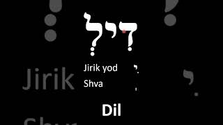 Escribimos el nombre Dilma con letras hebreas