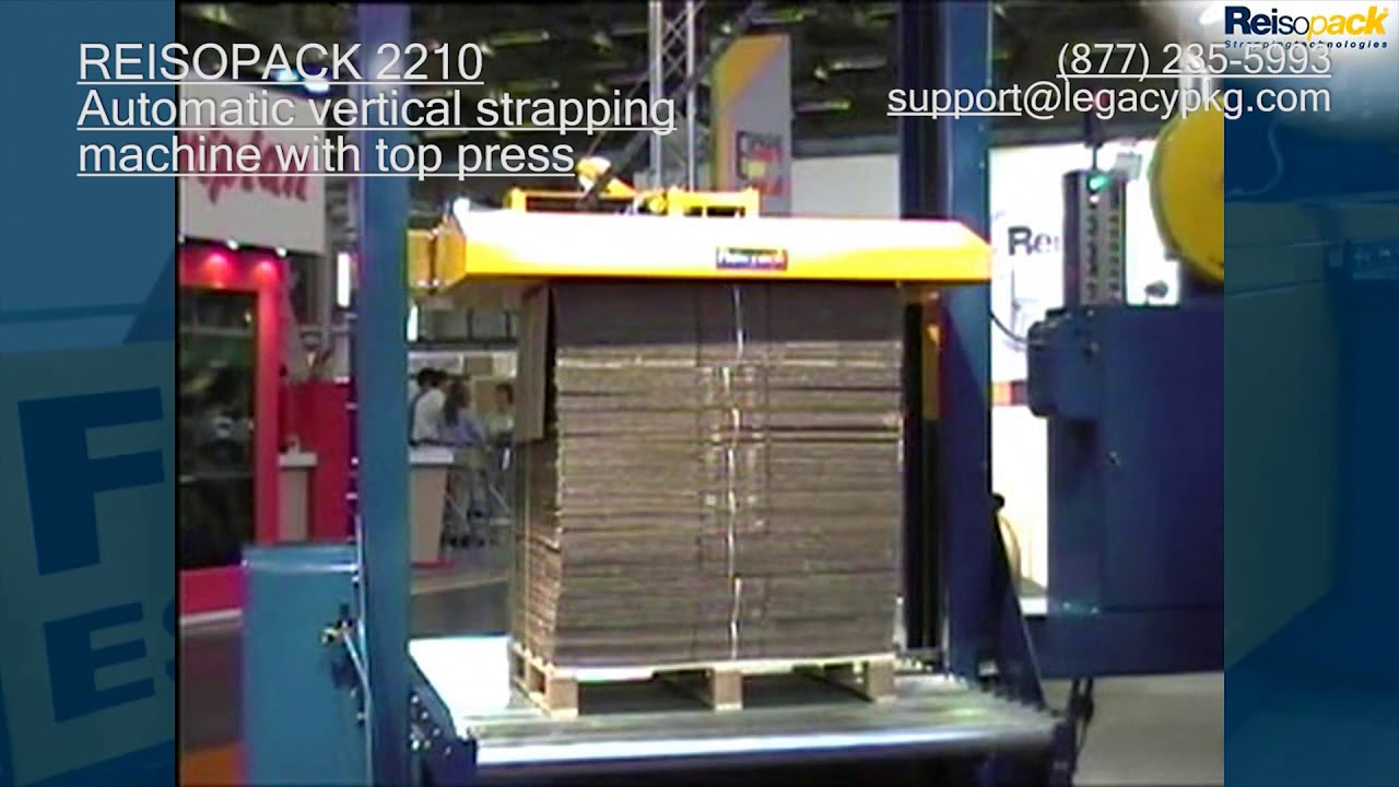Legacy Packaging Featuring Reisopack 2210 Strapper