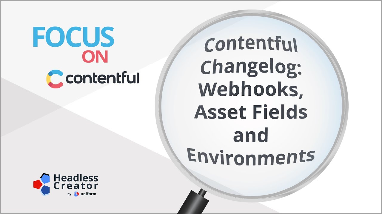 FOC 35: Contentful Changelog: Webhooks, Asset Fields and Environments