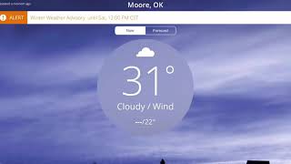Winter Weather Advisory Until Sat., 12:00 PM CST