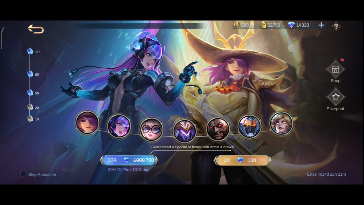 Bounty Hunter Event - 1x Discounted Draw l MLBB l Mobile Legends
