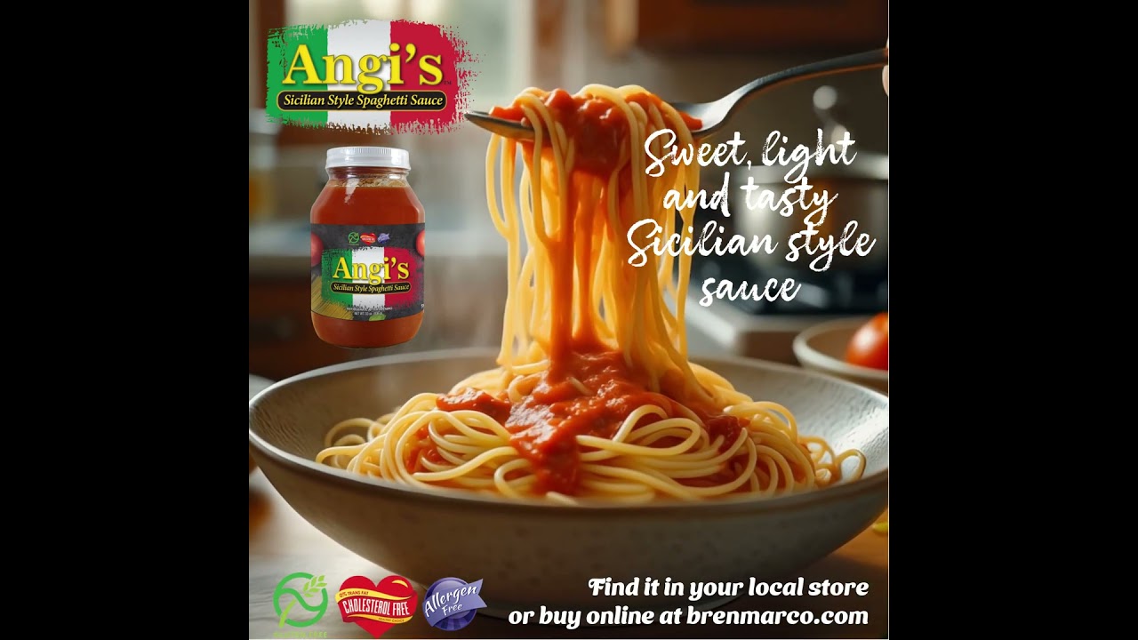 Angi’s Sicilian Style Spaghetti Sauce – Sweet, Light & Midwest Made!