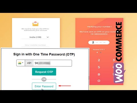 HOW TO ENABLE OTP LOGIN FOR WOOCOMMERCE WEBSITE WITH FREE MESSAGE GATEWAY|EXPLANATION VIDEO