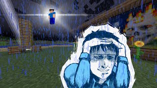 Minecraft but There's a God Judging Your Every Move...