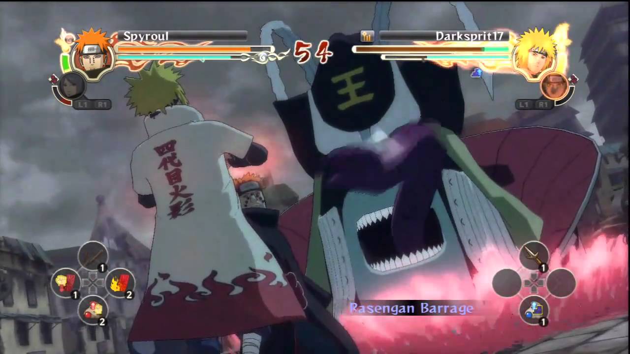 Naruto Shippuden: Ultimate Ninja Storm 2 online matches 1 [OLD VIDEO]