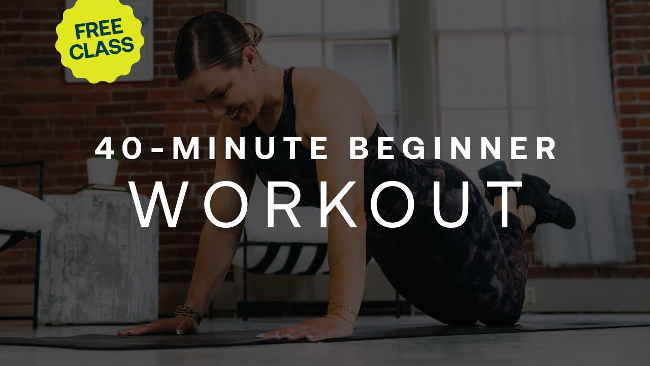 40-минутная тренировка для начинающих (сила и равновесие)