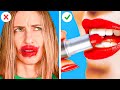 GENIUS BEAUTY HACKS TO SPEED UP DAILY ROUTINE|| Funny Girly Tricks by 123 GO! GOLD