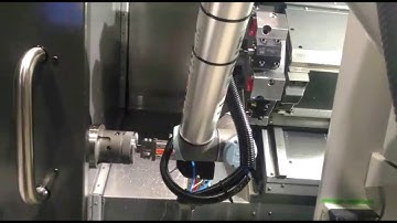 Machine Tending by Collaborative Robots - Universal Robots