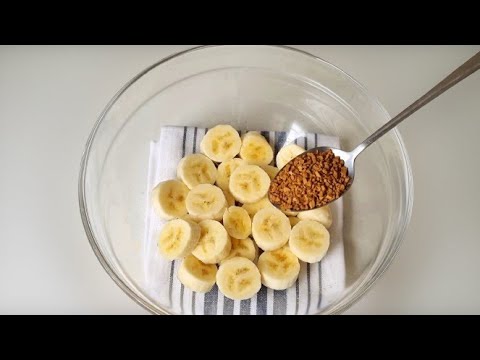 Vidéo: Bagatelle Avec Des Bananes Et Du Café