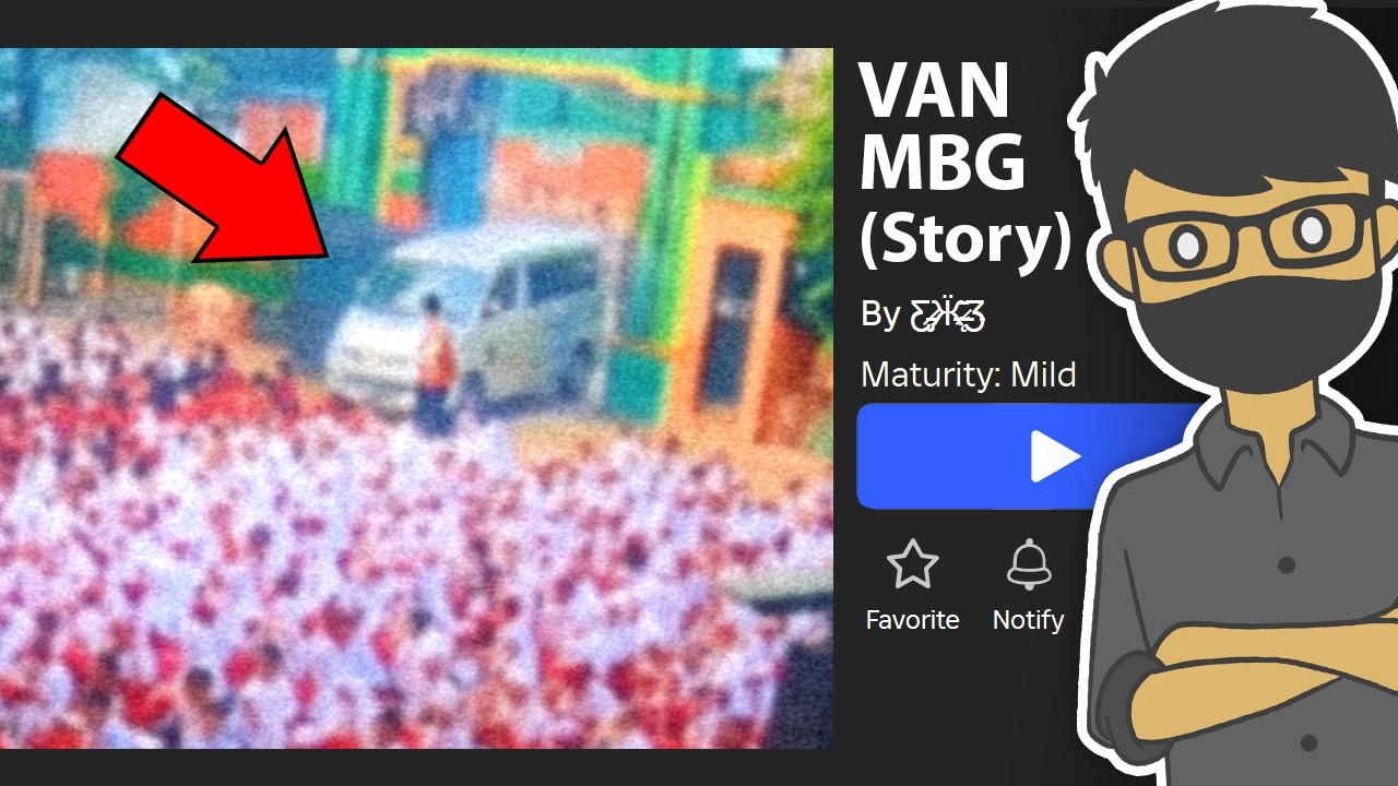 GAME ROBLOX DARI KISAH NYATA VAN MBG TRAGEDI