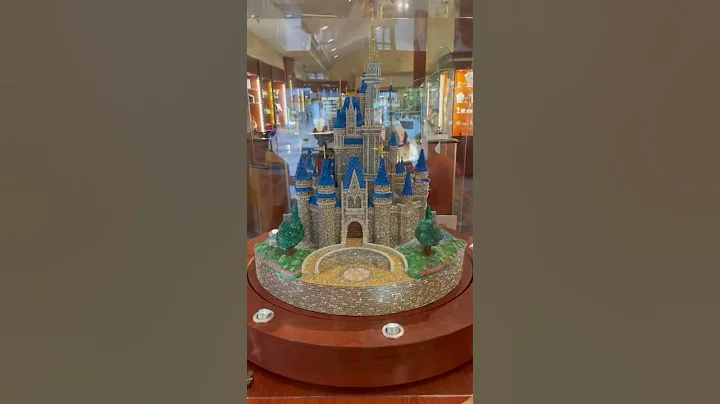 Disney Magic Kingdom Swarovski Castle for USD $250k #cinderella #limitededition #waltdisneyworld