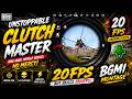 Unstoppable Clutch Master 20fps Android Player BGMI Montage #shortslive #shorts
