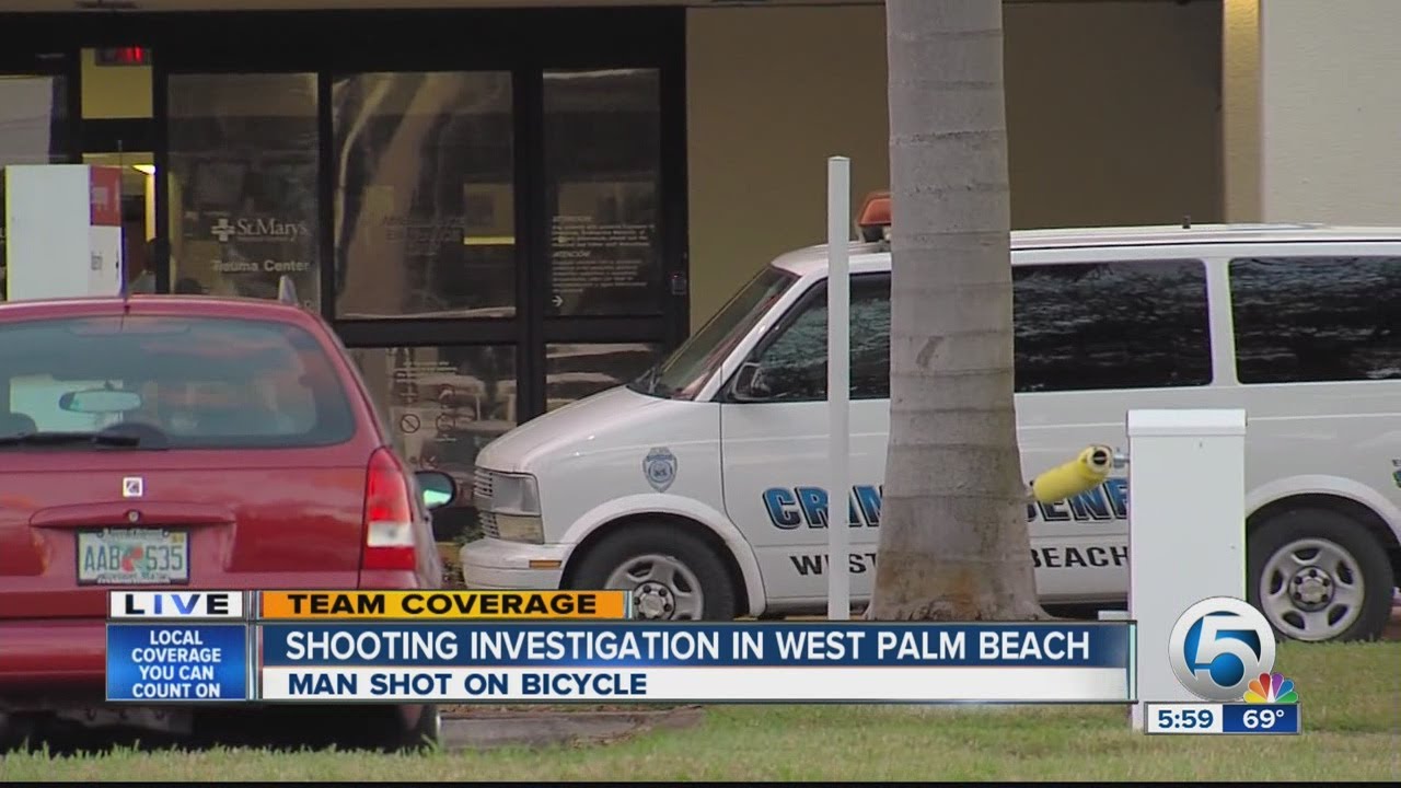 Shooting investigation in West Palm Beach - YouTube