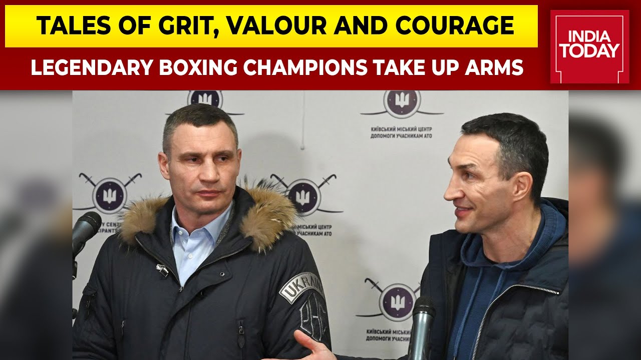 Footballers Unite Against Russia-Ukraine War; Boxing Legends Klitschko Brothers Take Up Arms