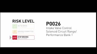 p0026 auto & vehicles