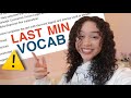 DON'T test without knowing THESE SAT vocab words...