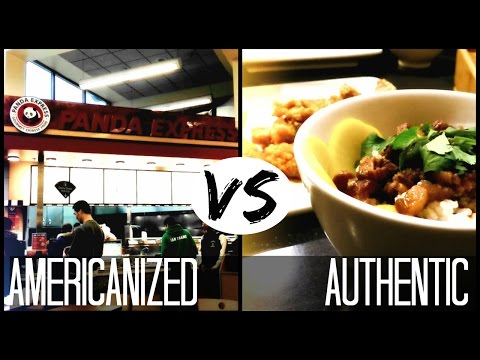 American Chinese Food vs "Real" Chinese Food | Chinese Foodie reviews Panda Express!