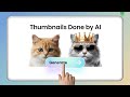 How to Make Eye-Catching Thumbnails Using AI (Free & Easy!)