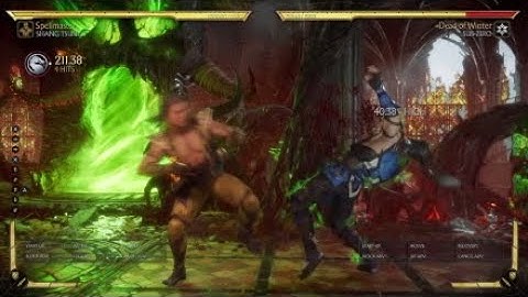Shang Tsung Armor Break applications - MK11
