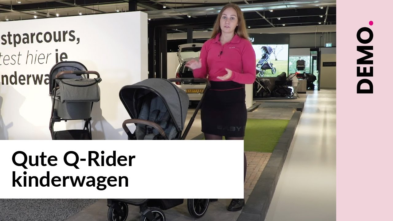 Qute Q-Rider kinderwagen | Review - YouTube
