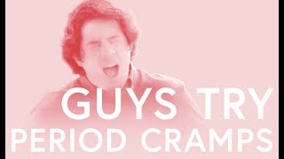 Guys Try Period Cramps: 'YEA I used the safe word!!!'