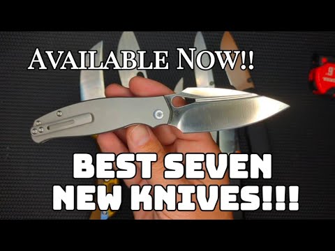 Seven New Knives Available Now!