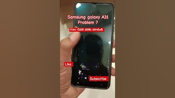 Samsung Galaxy A31 Display Problem FIXED! Expert Shares Secret Solution