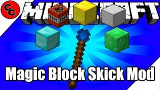 Minecraft Mods: ' Magic Block Stick Mod 1.12.2'