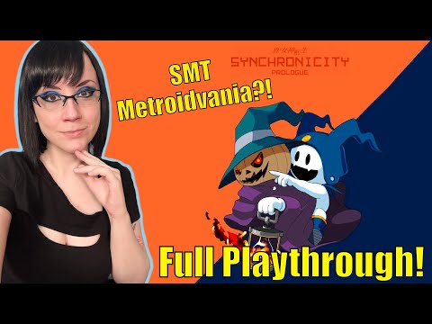 A Shin Megami Tensei Metroidvania! Synchronicity Prologue - Full Playthrough
