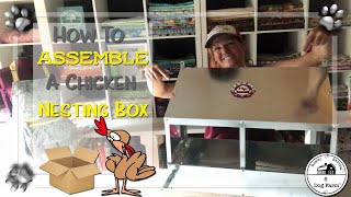 How To Assemble a Harris Nesting Box I 5 Dog Farm